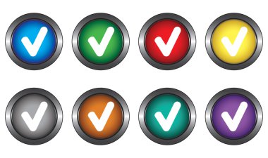 Buttons for website clipart