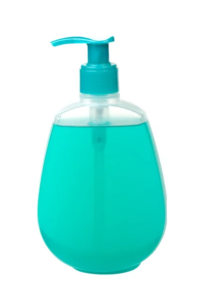 プラスチック製のボトルの化粧品。分離 — ストック写真
