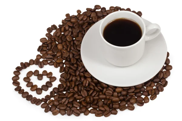 Кохання кави — стокове фото