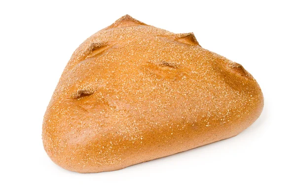 Καρβέλι ψωμί σε λευκό φόντο — Φωτογραφία Αρχείου