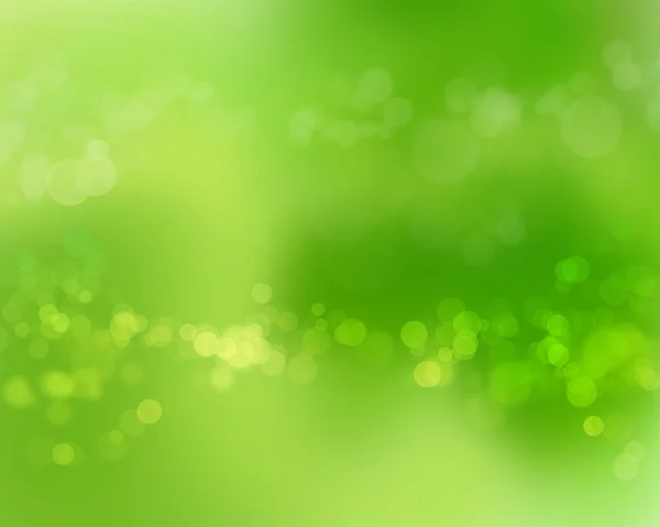 Yeşil renkli bokeh — Stok fotoğraf