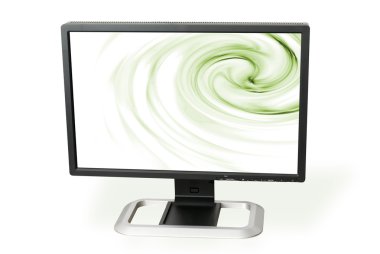 Modern computer screen clipart