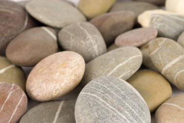 Round peeble stones clipart