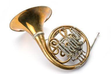 Old horn clipart