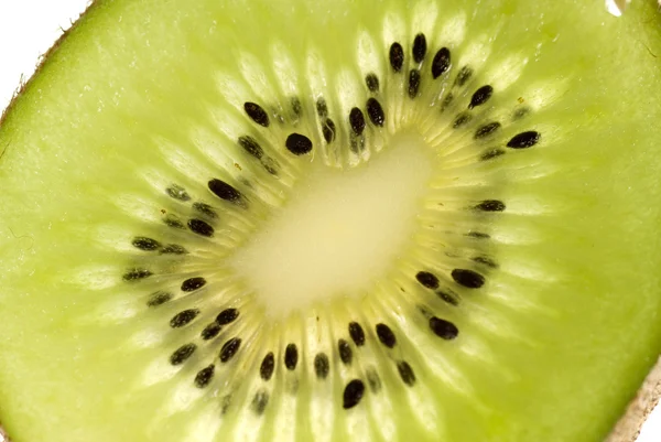 Zentrum der Kiwi-Frucht — Stockfoto