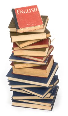 Pile of books clipart