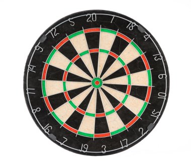 Dart board clipart