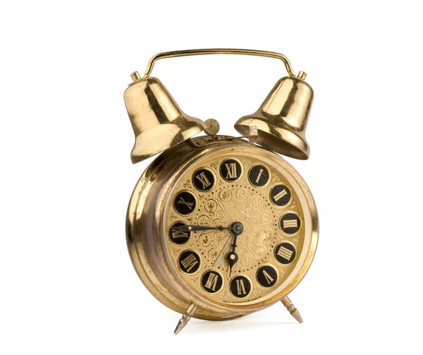 Oude antieke alarm clock — Stockfoto