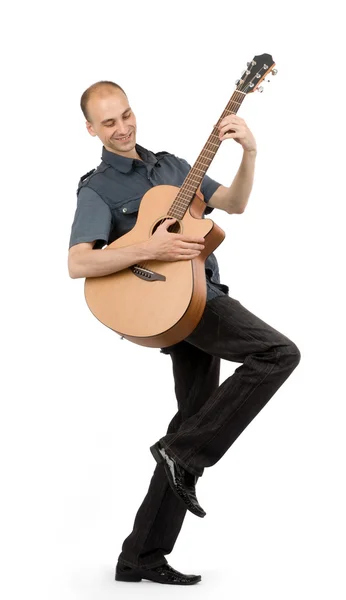 Гитарист — стоковое фото