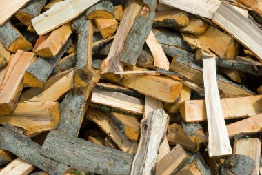 Pile of firewood clipart