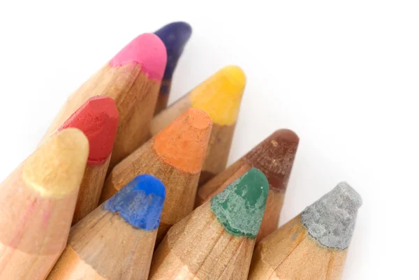 Big Pencils closeup — Stock Photo, Image