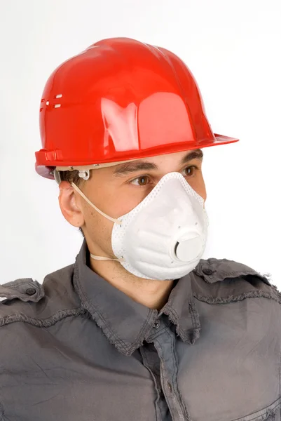 Respirador de máscara de poeira — Fotografia de Stock