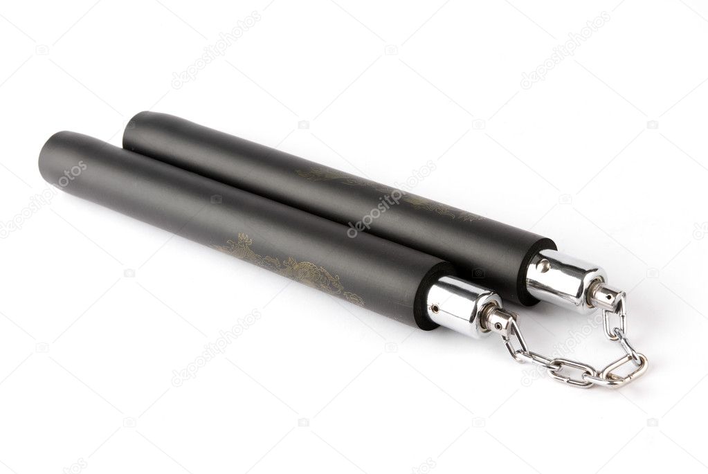 Training Nunchaku Stock Photo by ©spaxiax 1072047