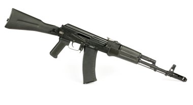 Russian rifle Kalashnikov ak74m clipart