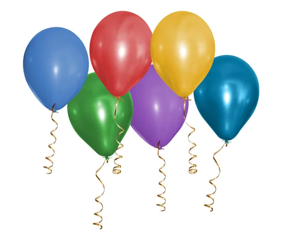 Bela festa balões — Fotografia de Stock