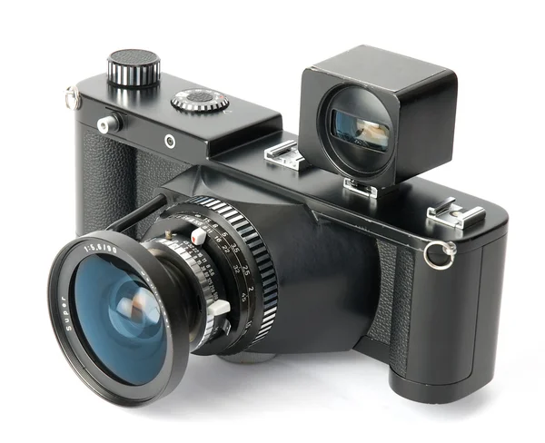 Uma velha câmera de filme panorâmico — Fotografia de Stock