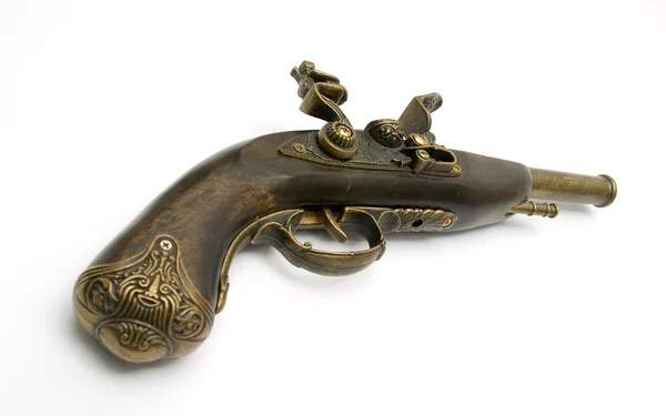 Old-fashioned gun — Stock Photo, Image