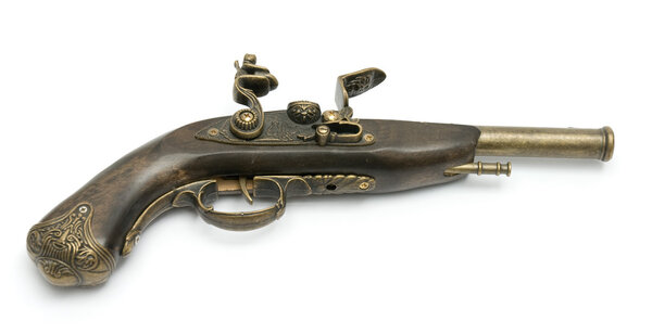 Old-fashioned gun