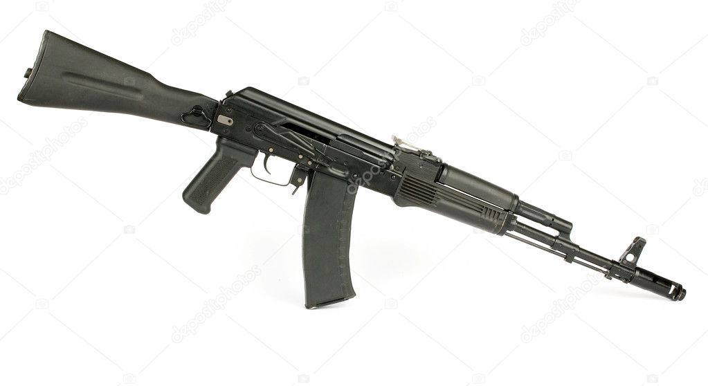 Russian rifle Kalashnikov ak74m
