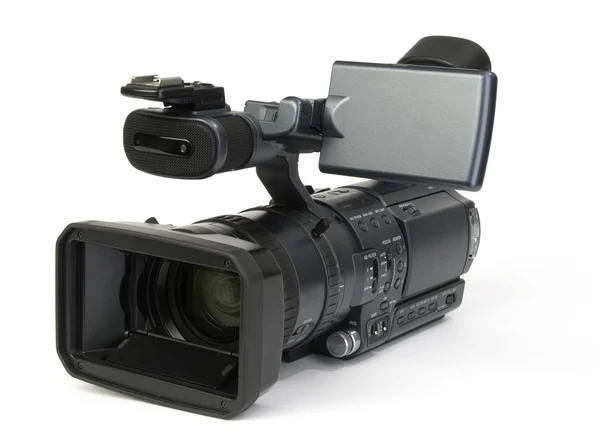 Câmera de vídeo digital profissional — Fotografia de Stock