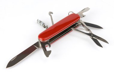 Swiss army knife clipart