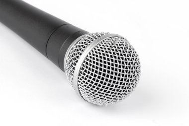 prof siyah mikrofon
