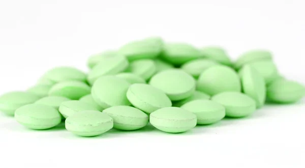 Πράσινα χάπια — Φωτογραφία Αρχείου