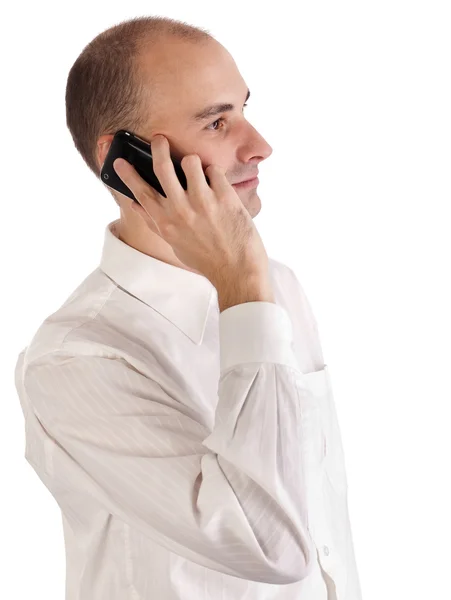 Vertrouwen telefoongesprek — Stockfoto