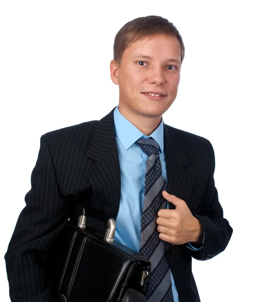 Uomo d'affari sorridente — Foto Stock