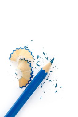 Pencil and shavings clipart