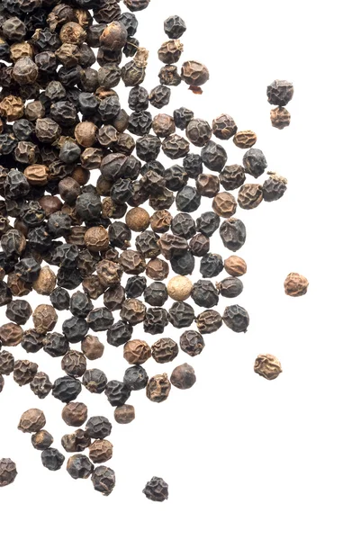 Close up of black peppercorns — Stock Photo, Image