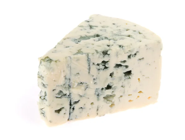 Stuk van blauwe kaas — Stockfoto