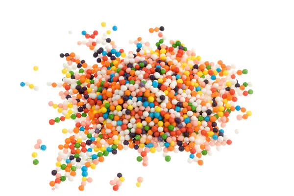 Купка різнокольорових цукерок — стокове фото