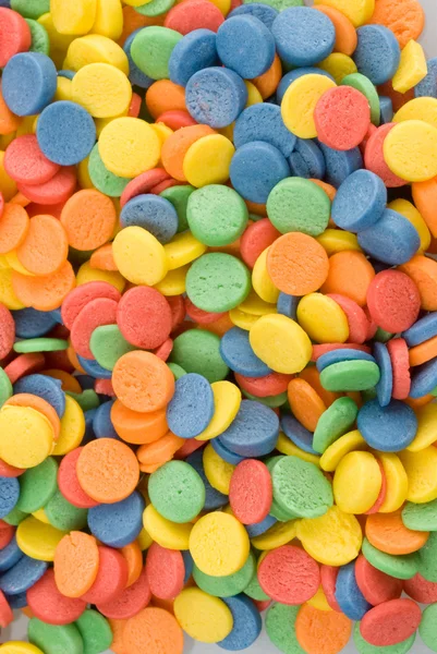 Achtergrond van kleurrijke snoep — Stockfoto