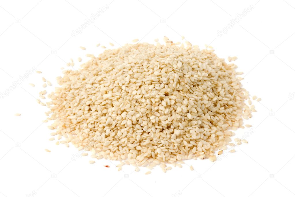 Pile of dried Sesame Seed