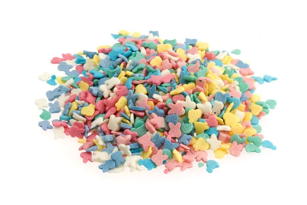 Kupie kolorowe cukierki — Zdjęcie stockowe