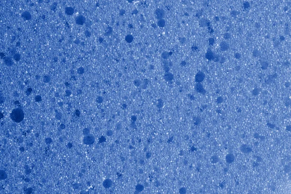 Blauwe schoonmaak spons — Stockfoto