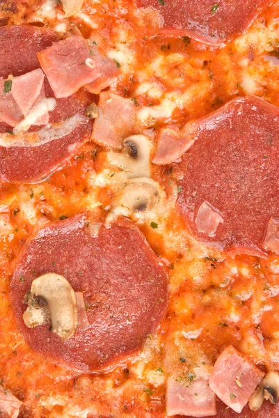 stock image Pizza Pepperoni close-up