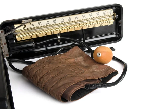 Retro vérnyomásmérő — Stock Fotó