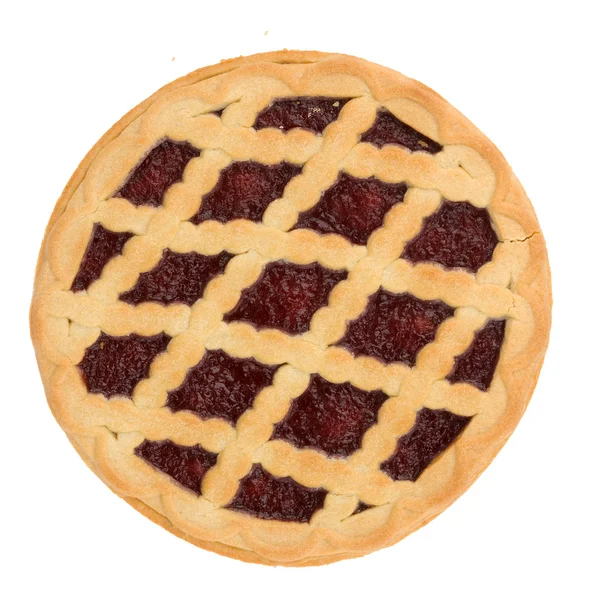 Пиріг з вишневим джемом — стокове фото
