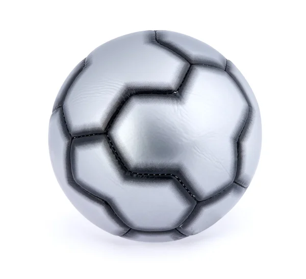 Jediný fotbalový míč — Stock fotografie