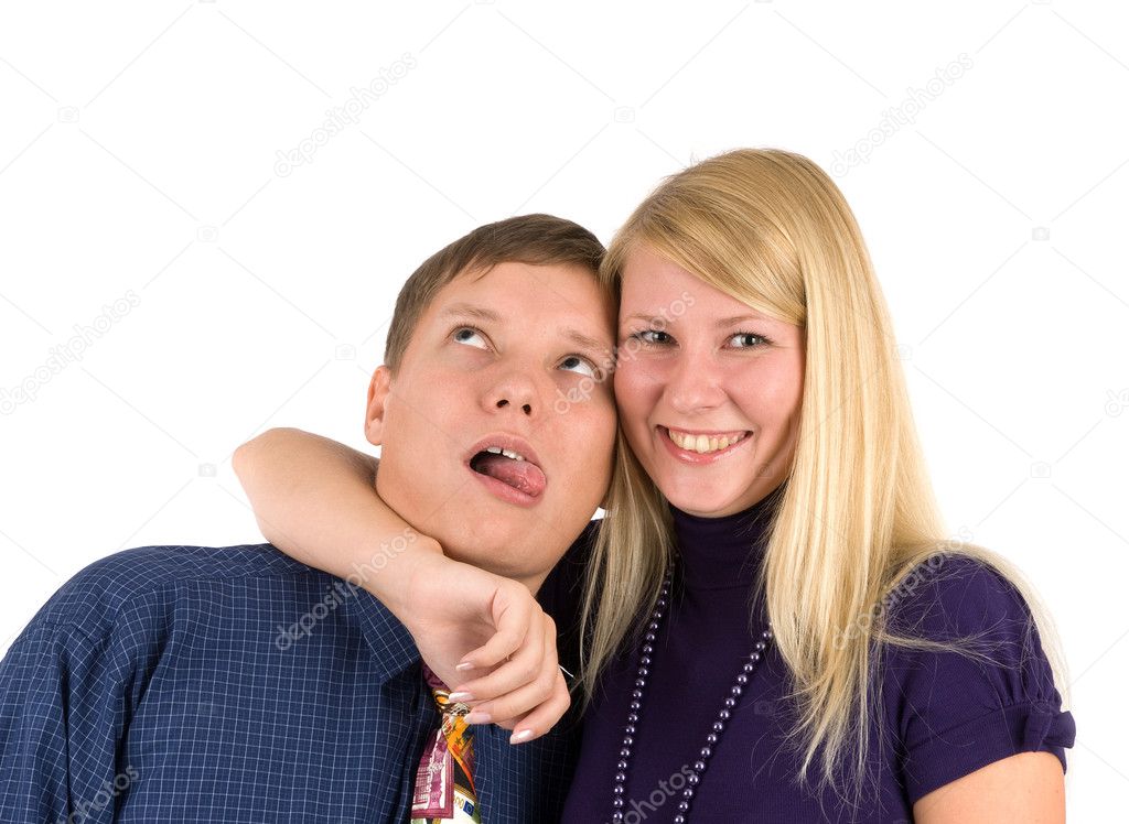 Young love couple