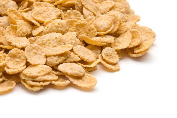 Cornflakes background with copy space — Stock Photo, Image