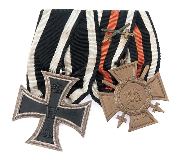 Medalha alemã velha — Fotografia de Stock