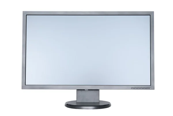 En dator platt widescreen-skärm — Stockfoto