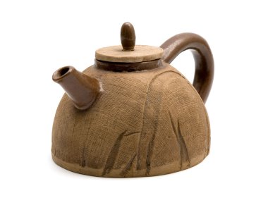 Clay tea pot 1 clipart