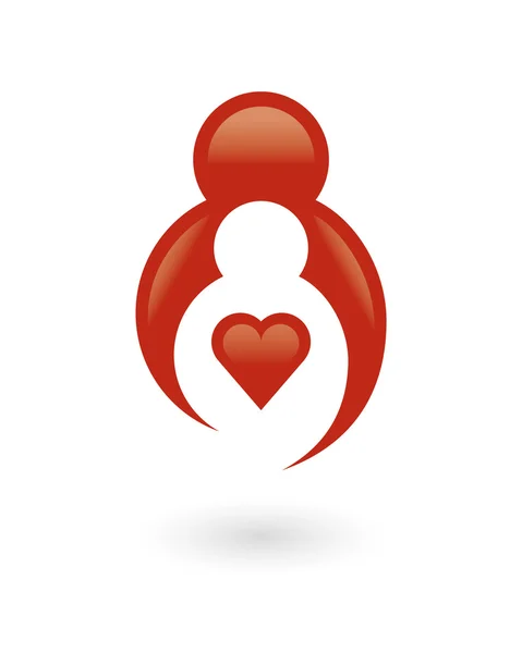 Знаки сердца / красный — стоковый вектор