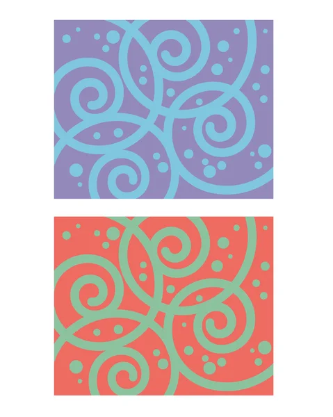 Decorative pattern spiral — Stockvector