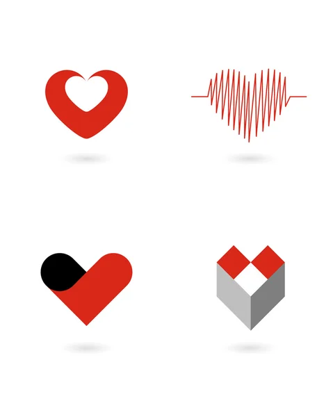 Vector hearts 1 — Stock Vector