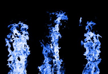 The Blue flame.The Gas.The Frame. clipart